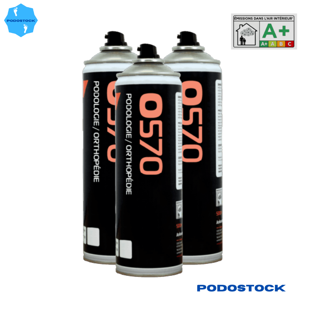 Colle Néoprenne O570 en spray aerosol 500ml