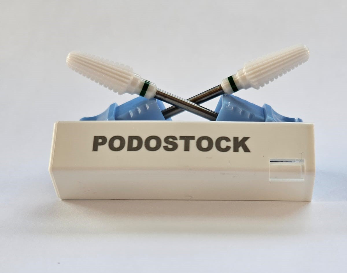 Lot de 2 - Fraise Céramique Cône 6.00mm