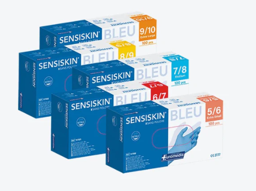 Lot de 10 Boites de Gants Sensiskin